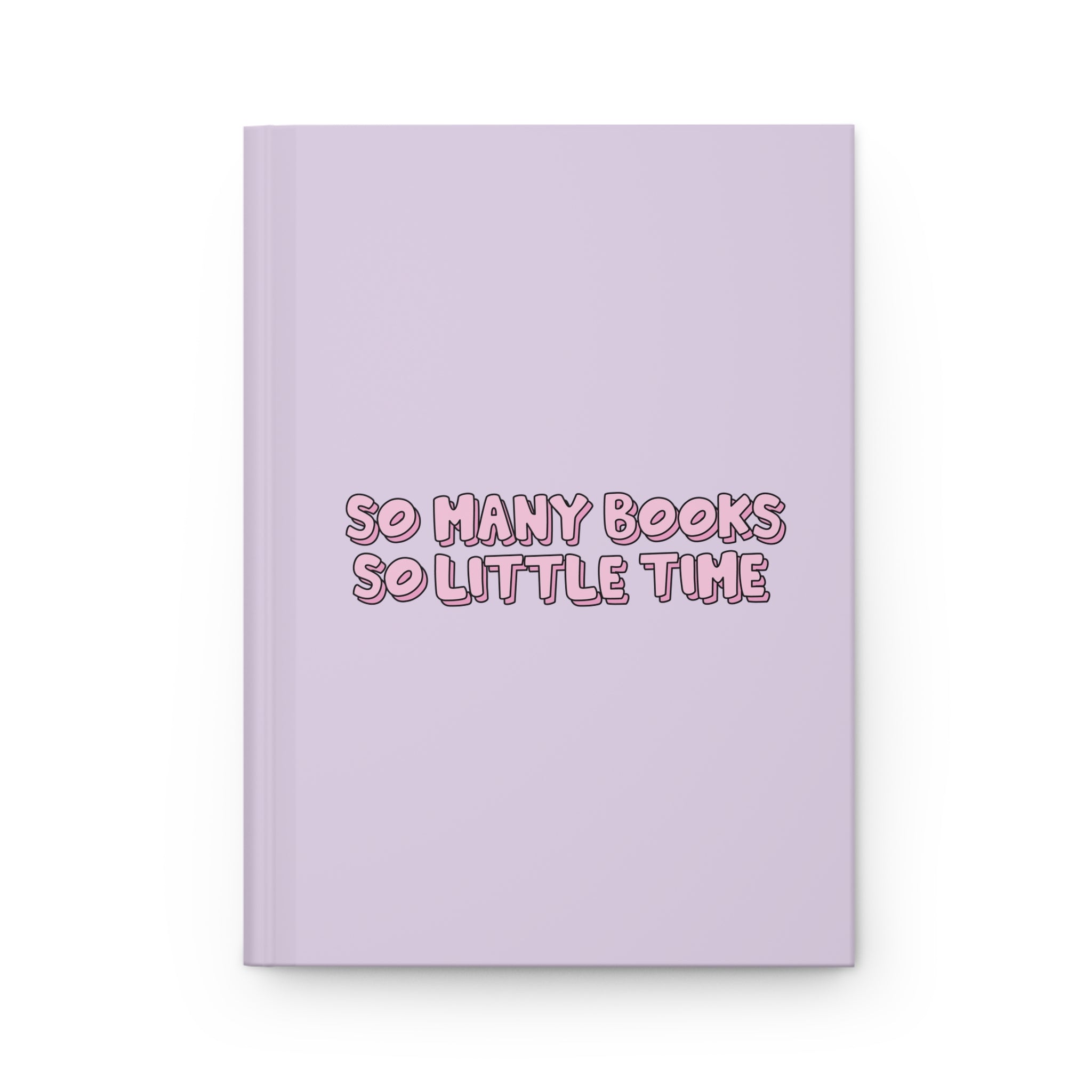 So Many Books So Little Time Violet Journal – Hardcover Reading Journal | Gift for Book Lovers