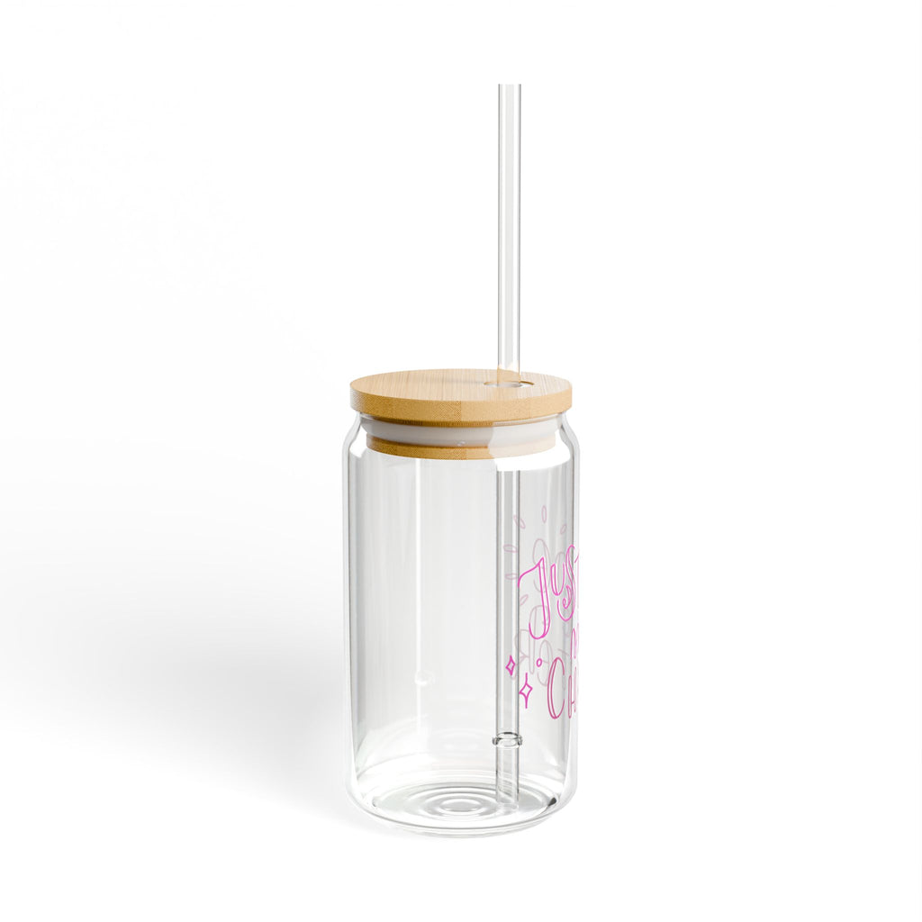 Just One More Chapter Glass Tumbler – Book Lover Sipper Glass | Gift for Readers