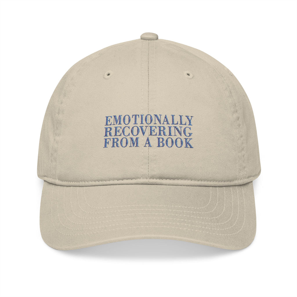 Emotionally Recovering From a Book Cap – Embroidered Bookish Baseball Hat | Gift for Readers