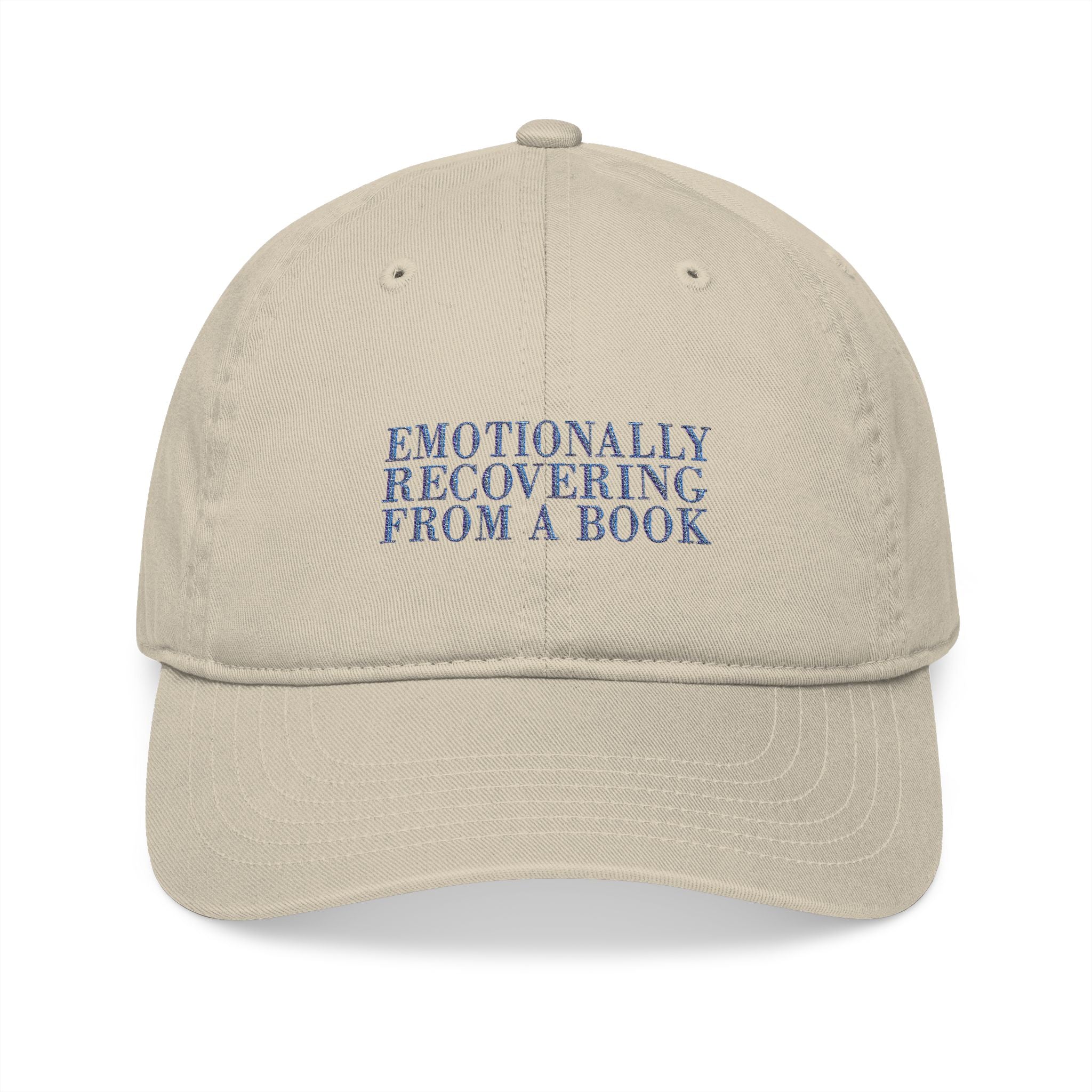 Emotionally Recovering From a Book Cap – Embroidered Bookish Baseball Hat | Gift for Readers