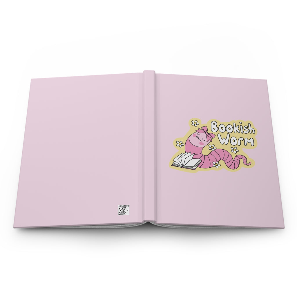 Bookish Worm Journal – Hardcover Reading Journal | Gift for Book Lovers