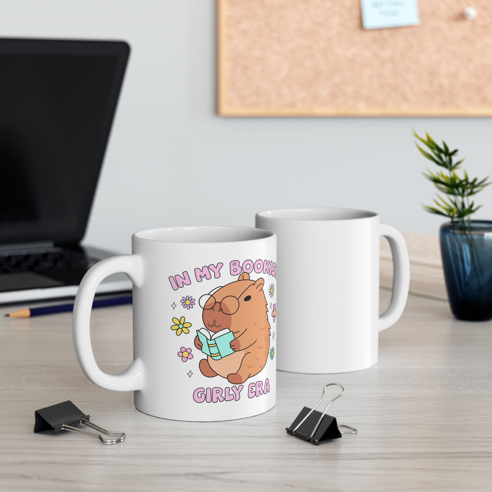 In My Bookish Girly Era Mug – Book Lover Ceramic Mug | Gift for Reader
