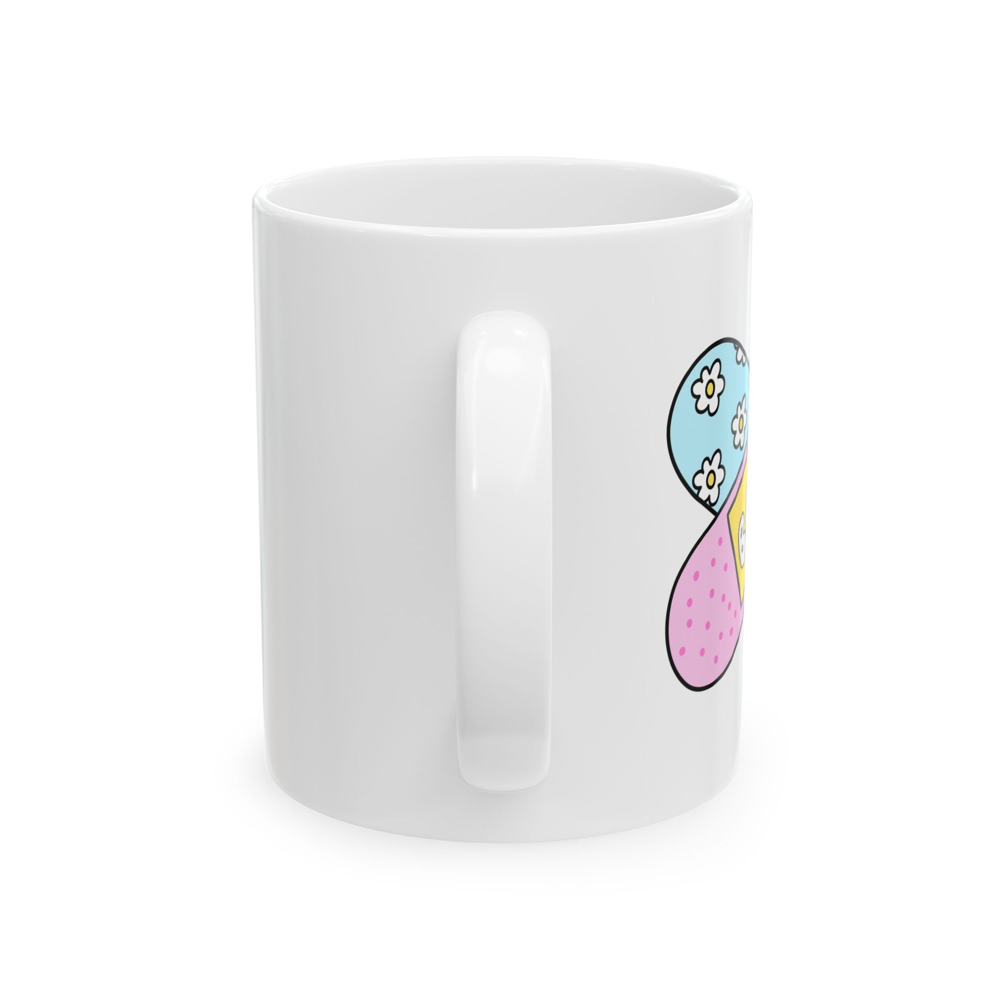 Books Plaster Mug – Book Lover Ceramic Mug | Gift for Readers