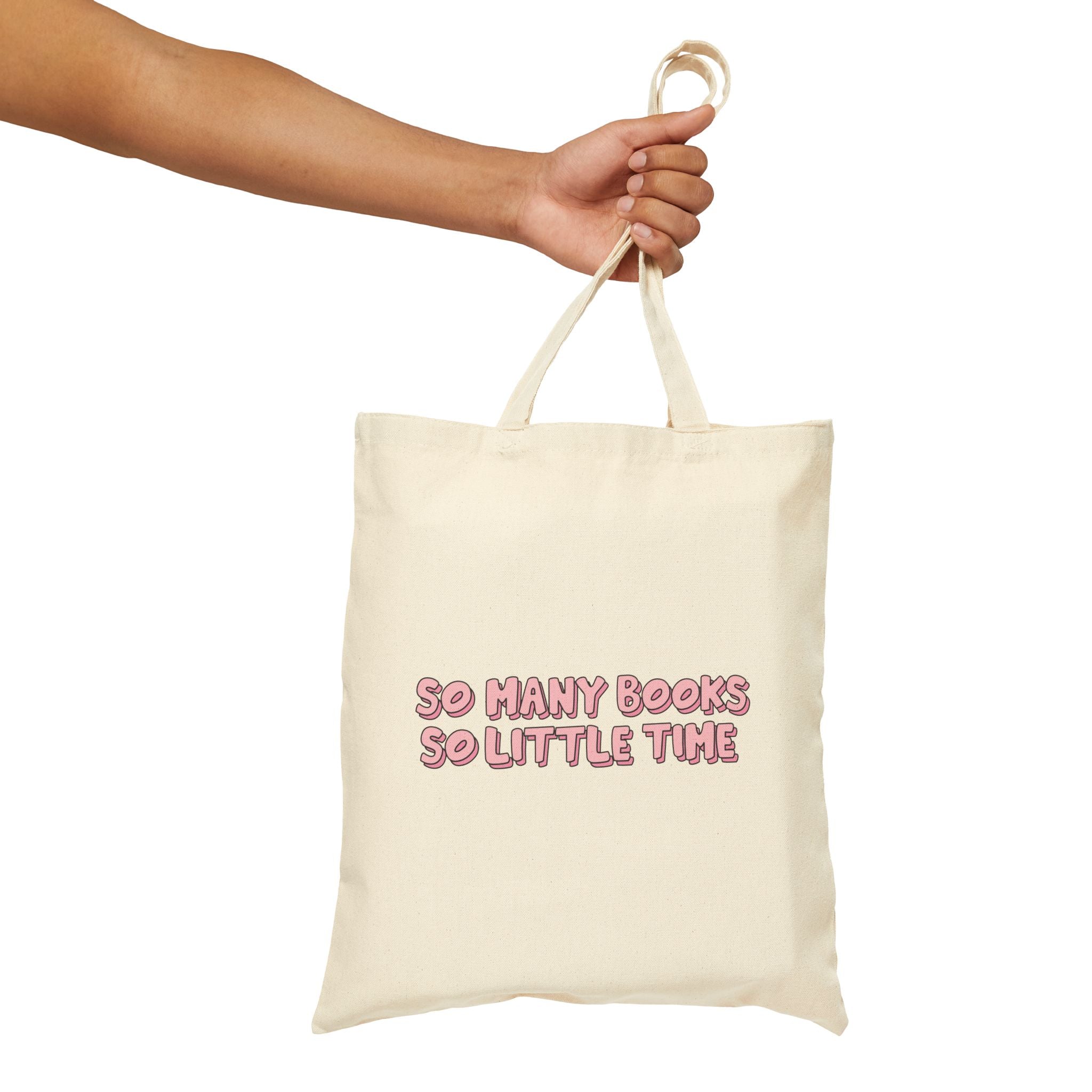 So Many Books So Little Time Tote Bag – Book Lover Canvas Tote | Gift for Readers