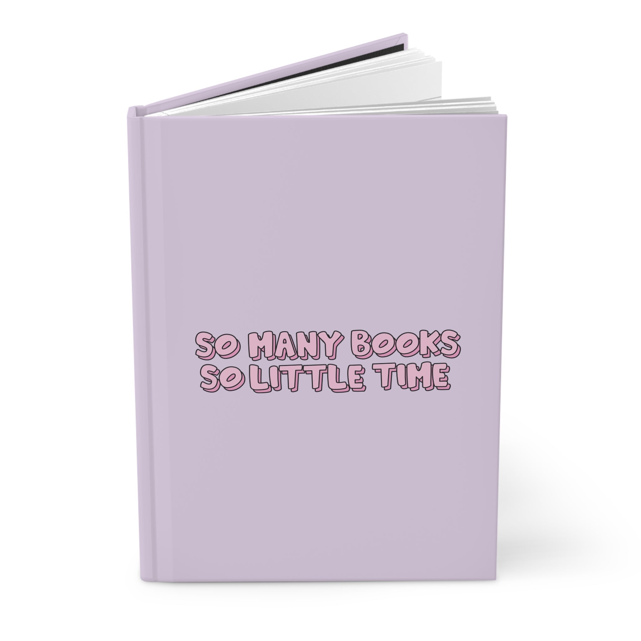 So Many Books So Little Time Violet Journal – Hardcover Reading Journal | Gift for Book Lovers