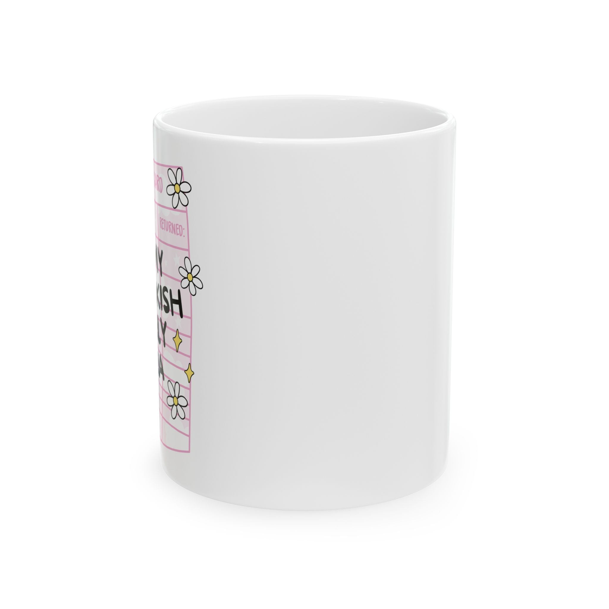 In My Bookish Girly Era Floral Mug – Book Lover Ceramic Mug | Gift for Readers