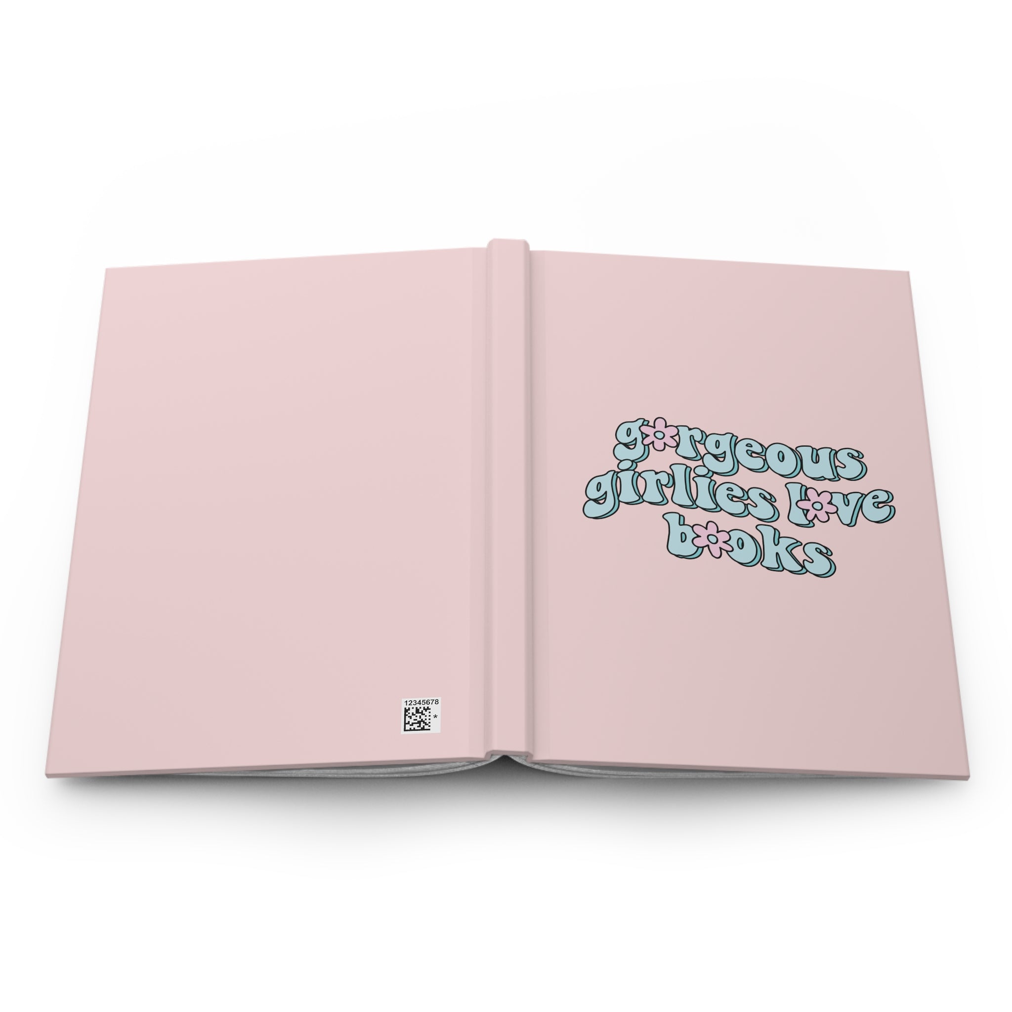 Gorgeous Girlies Love Books Floral Journal – Hardcover Reading Journal | Gift for Book Lovers