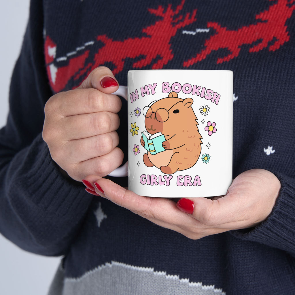 In My Bookish Girly Era Mug – Book Lover Ceramic Mug | Gift for Reader