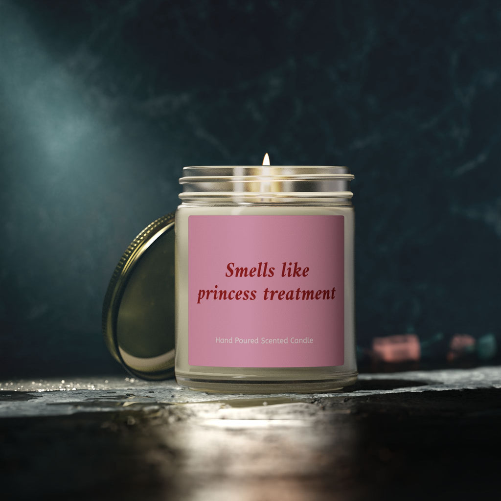 Smells Like Princess Treatment Candle – Book Lover Reading Candle | Gift for Readers