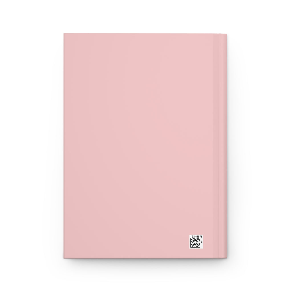 Booked & Busy Girl Pink Journal – Hardcover Reading Journal | Gift for Book Lovers