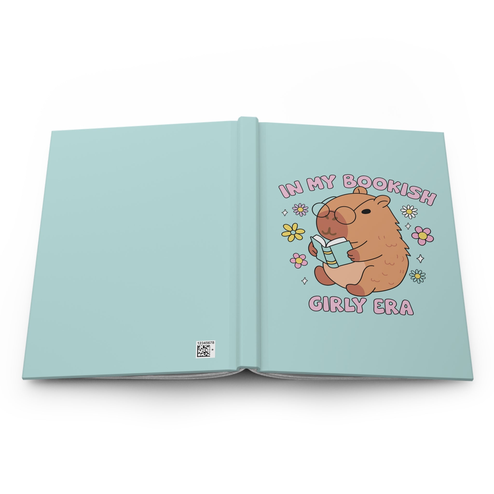 In My Bookish Girl Era Journal – Hardcover Reading Journal | Gift for Book Lovers
