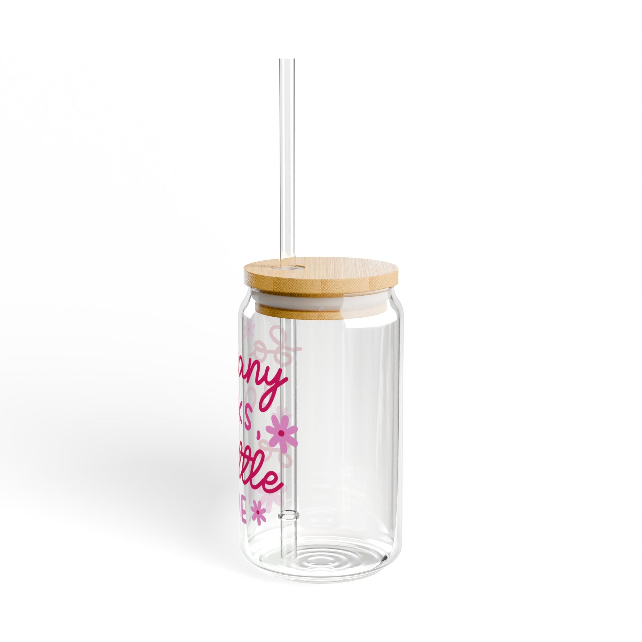 So Many Books So Little Time Glass Tumbler – Book Lover Sipper Glass | Gift for Readers
