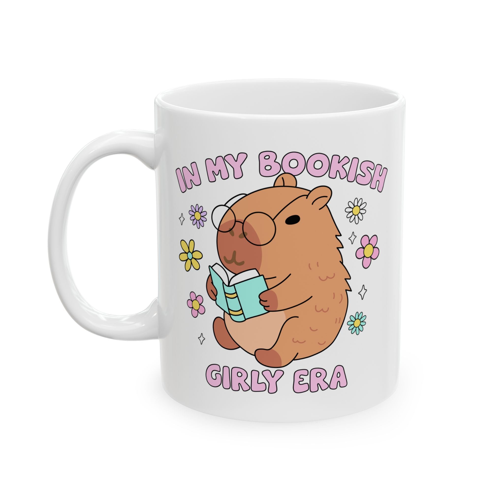 In My Bookish Girly Era Mug – Book Lover Ceramic Mug | Gift for Reader