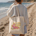 Bookish Worm Tote Bag – Book Lover Canvas Tote | Gift for Readers