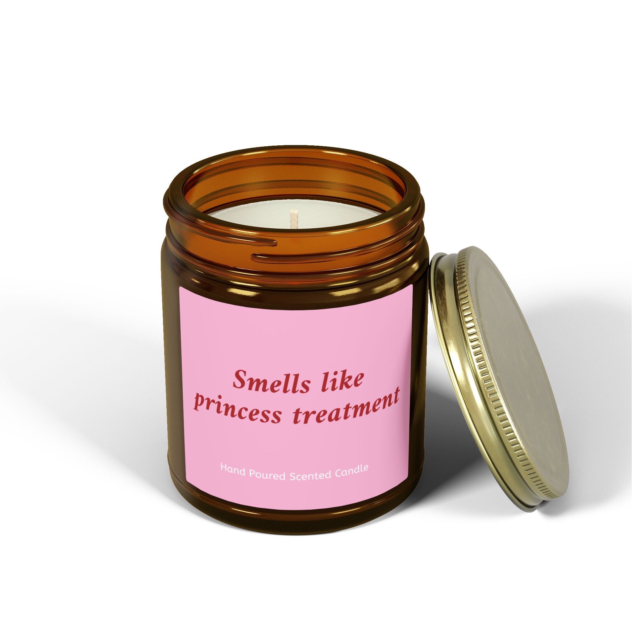 Smells Like Princess Treatment Candle – Book Lover Reading Candle | Gift for Readers
