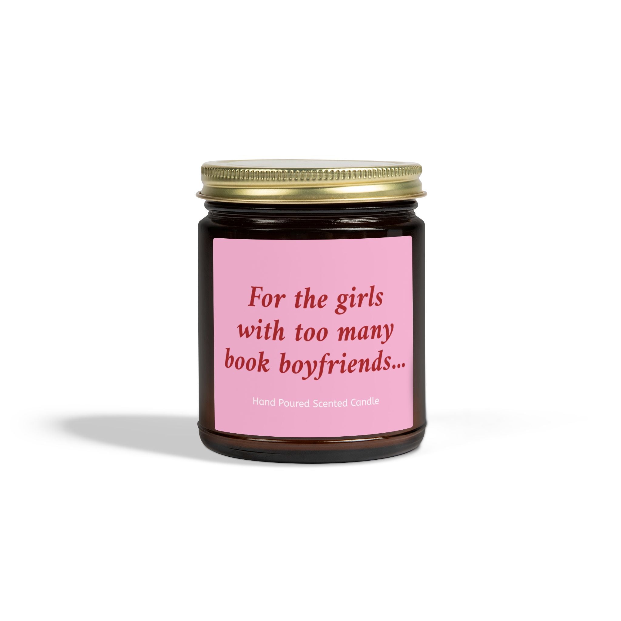 For The Girls With Too Many Book Boyfriends Candle – Book Lover Reading Candle | Gift for Readers
