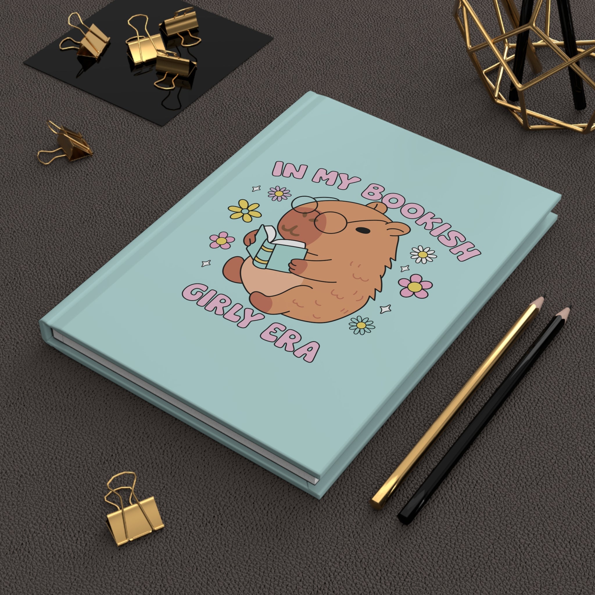 In My Bookish Girl Era Journal – Hardcover Reading Journal | Gift for Book Lovers