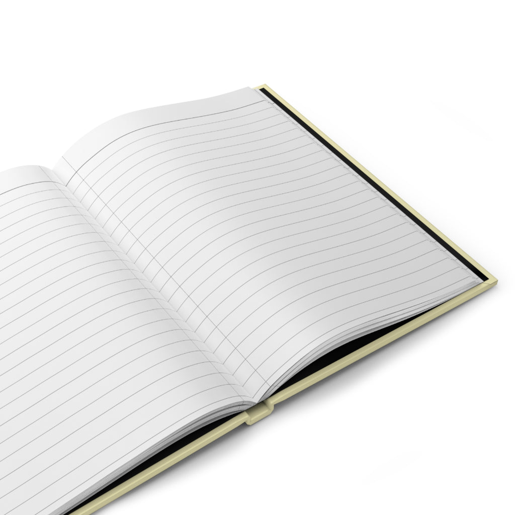 Bookish Girly Yellow Journal – Hardcover Reading Journal | Gift for Book Lovers
