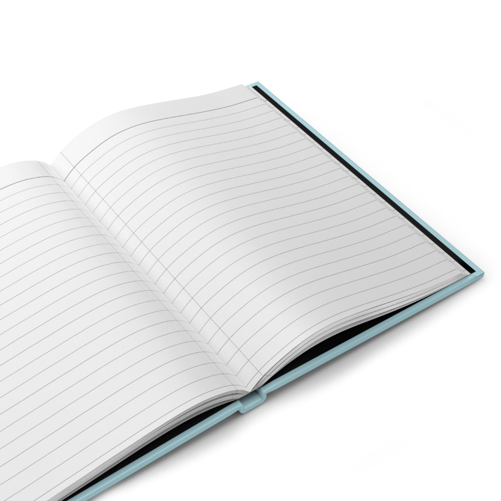 Bookish Girly Blue Journal – Hardcover Reading Journal | Gift for Book Lovers