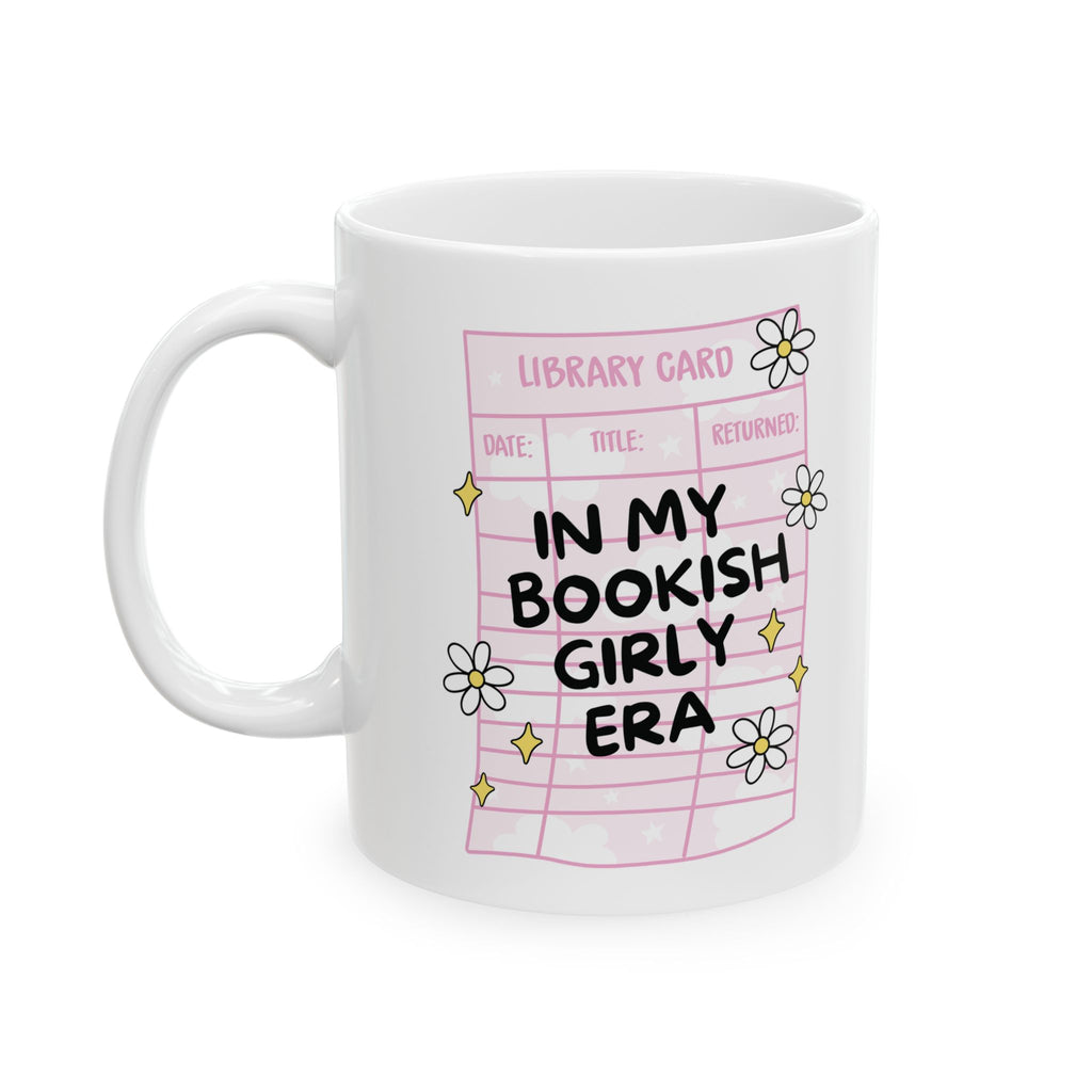 In My Bookish Girly Era Floral Mug – Book Lover Ceramic Mug | Gift for Readers