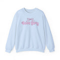 Book Girly With A Bow Sweatshirt – Bookish Crewneck for Readers | Gift for Book Lovers