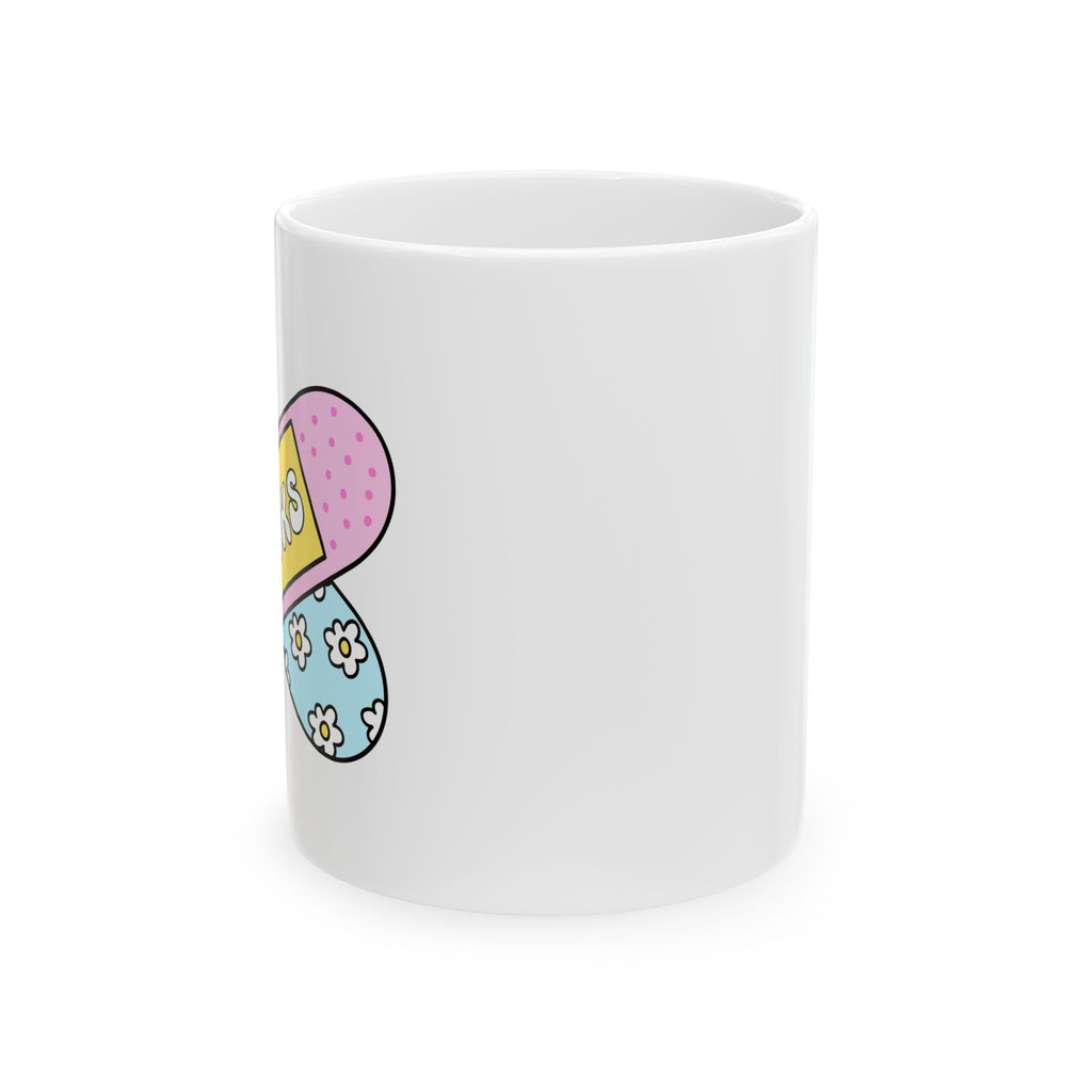 Books Plaster Mug – Book Lover Ceramic Mug | Gift for Readers