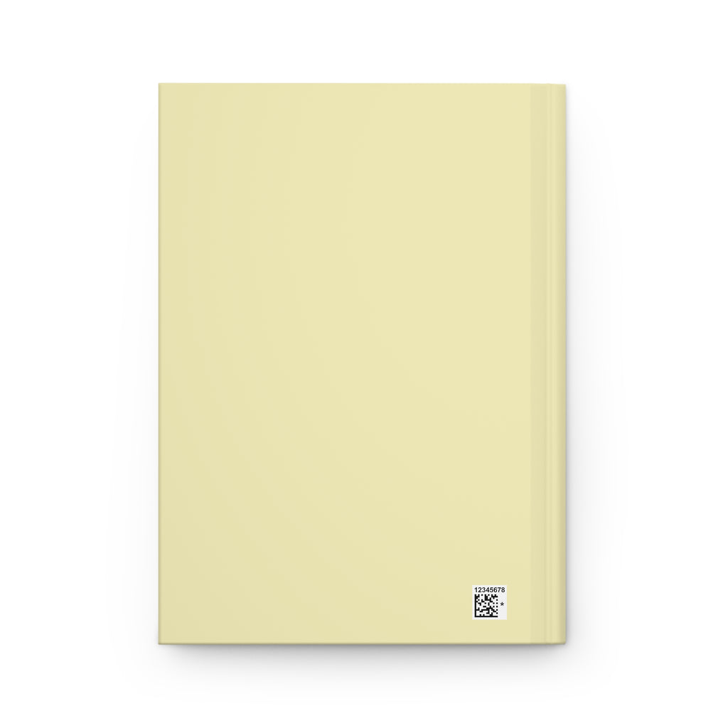 Bookish Girly Yellow Journal – Hardcover Reading Journal | Gift for Book Lovers