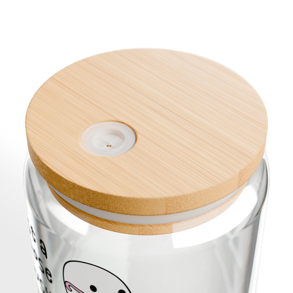 Just A Silly Goose Busy Reading Glass Tumbler – Book Lover Sipper Glass | Gift for Readers