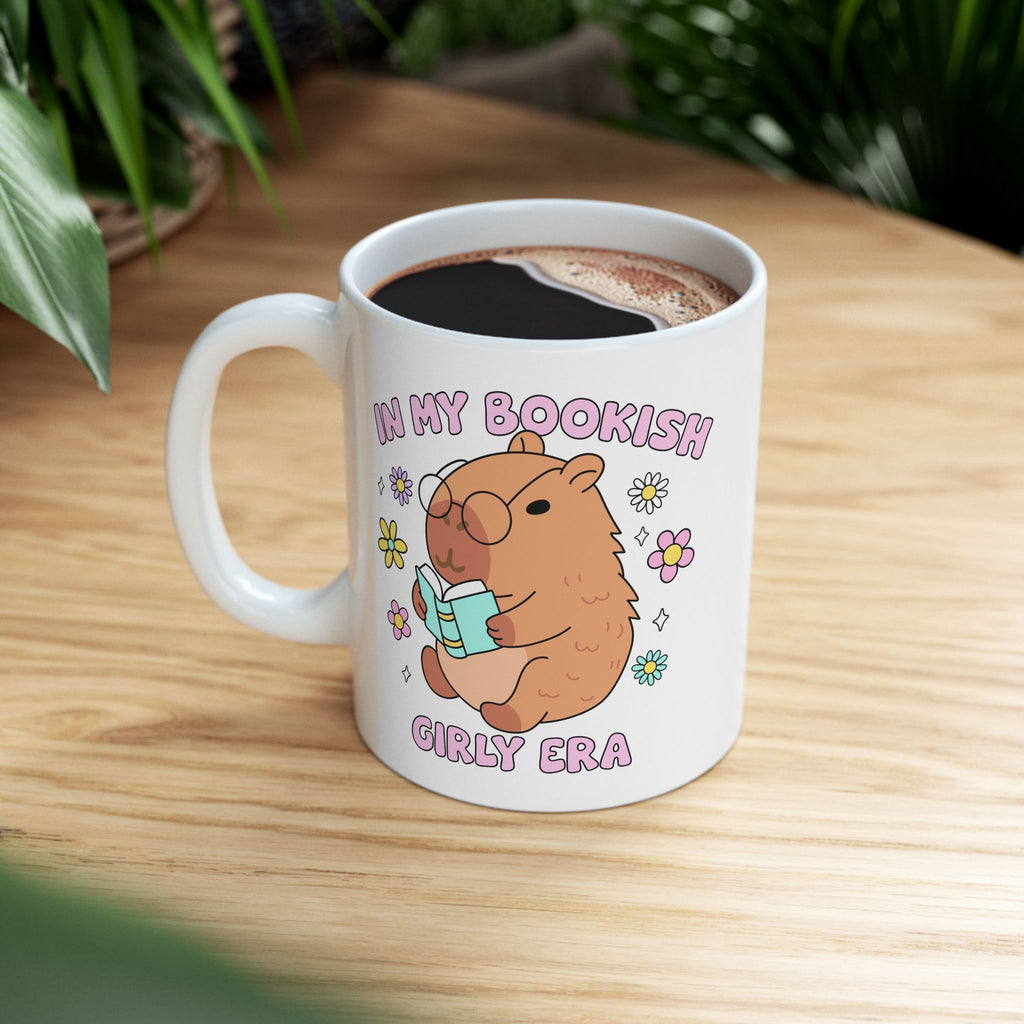 In My Bookish Girly Era Mug – Book Lover Ceramic Mug | Gift for Reader